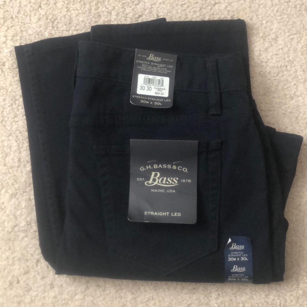 Bass straight leg pants